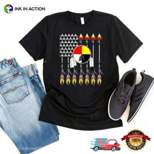 Dreamcatcher Native American Flag Comfort Colors Shirt 1