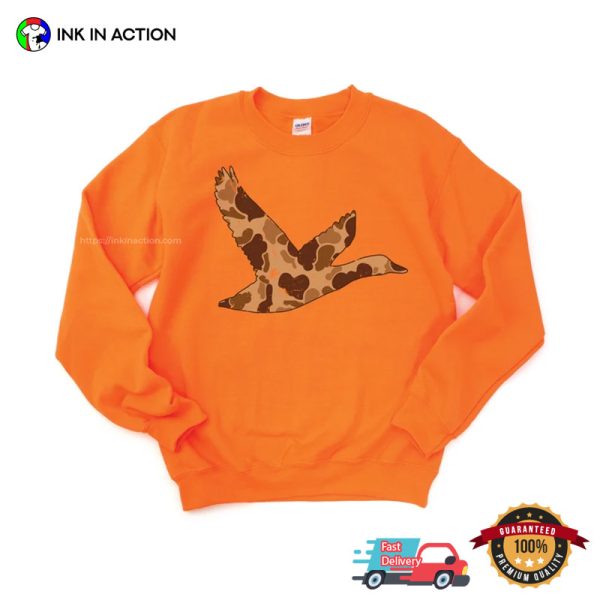 Duck Hunting Goose Camo Hunter Tee