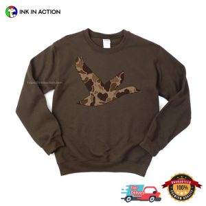 Duck Hunting Goose Camo Hunter Tee 3