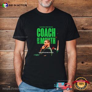 Eastern Conference Coach Of The Month Joe Mazzulla Boston Celtics T shirt 2