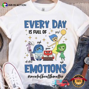 Every Day Is Full Of Emotions Inside Out Disney Comfort Colors Tee 3