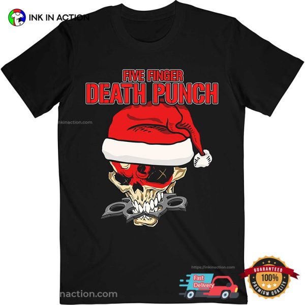 FIVE FINGER DEATH PUNCH Santa Knucklehead T-shirt