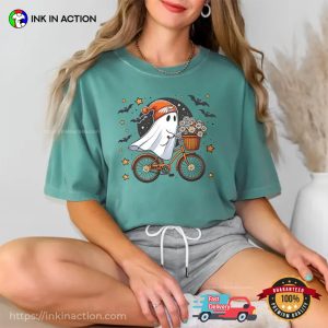 Fall Ghost Ride Cute Comfort Colors T shirt 2