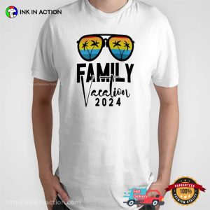 Family Vacation 2024 Vintage Retro 90s Tee 3