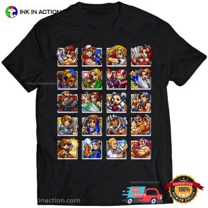 Fatal Fury Card Fighters Clash T shirt