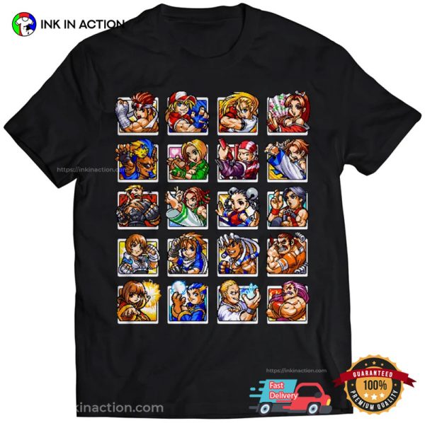 Fatal Fury Card Fighters Clash T-shirt