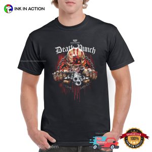 Five Finger Death Punch Band 5FDP Graphic T shirt 2