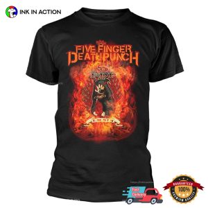 Five Finger Death Punch I'm Sin Evil Burn T shirt 3