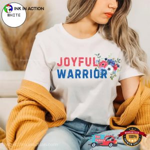 For Harris USA 2024 Joyful Warrior Vintage Style Tee 2