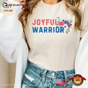 For Harris USA 2024 Joyful Warrior Vintage Style Tee 3