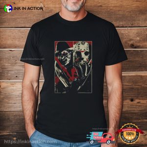 Freddy Krueger Vs Jason Voorhees Evil Battle Vintage T shirt 2