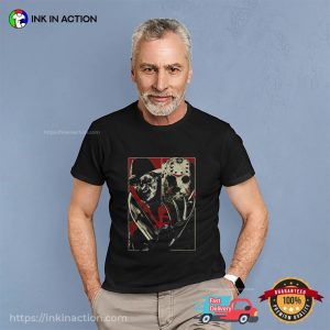 Freddy Krueger Vs Jason Voorhees Evil Battle Vintage T shirt 3