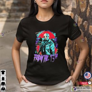 Friday The 13th Halloween Killer Crystal Lake T shirt 1