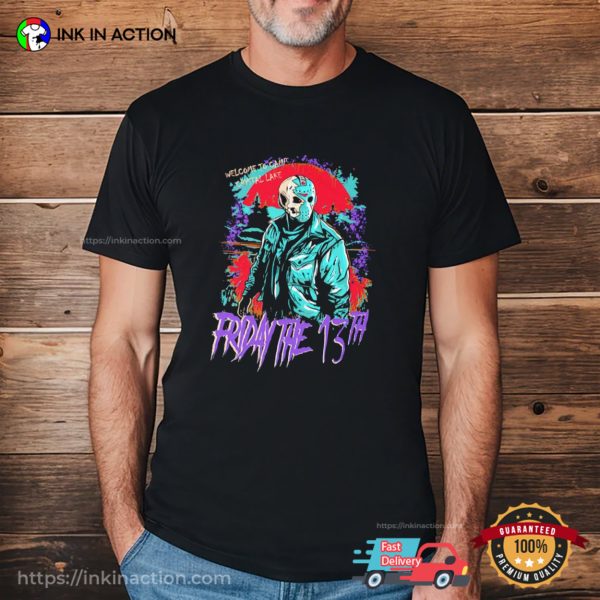 Friday The 13th Halloween Killer Crystal Lake T-shirt