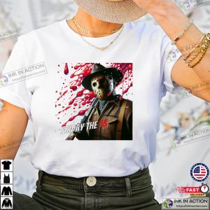 Friday The 13th Serial Killer Jason Portrait T shirt 3