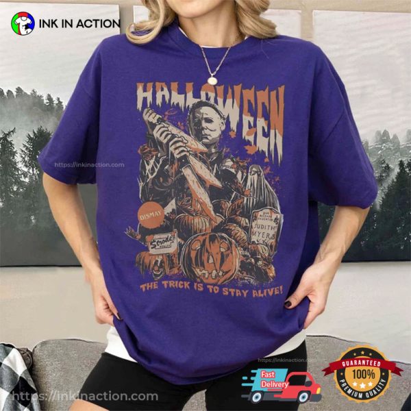 Friday the 13th Michael Myers Halloween Comfort Colors Tee