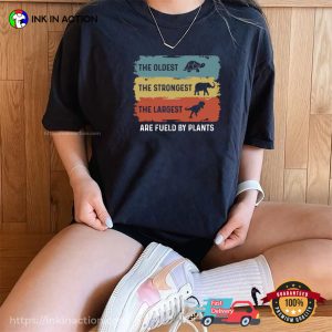 Fueld By Plants Veggie Animals Comfort Colors T-shirt