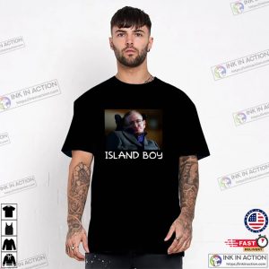 Funny Meme STEPHEN HAWKING ISLAND Boy Joke Tee