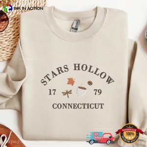 Gilmore Girls Stars Hollow Connecticut T shirt 3