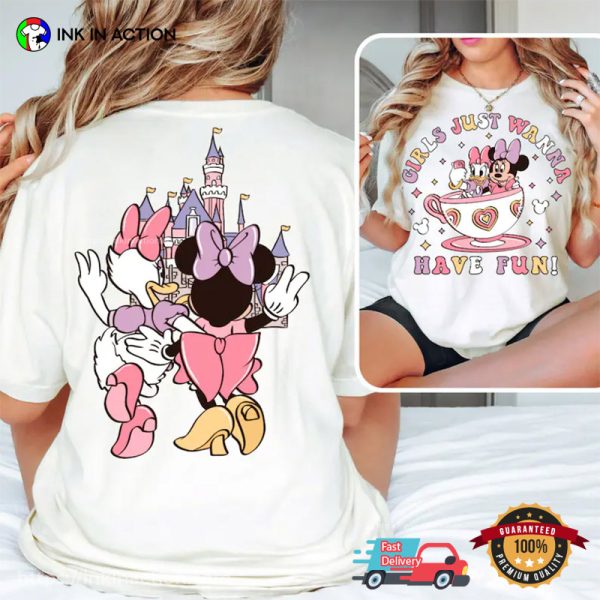 Girls Just Wanna Have Fun Disney Besties Tee