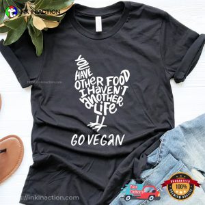 Go Vegan, Happy vegetarian day Comfort Colors T shirt 1