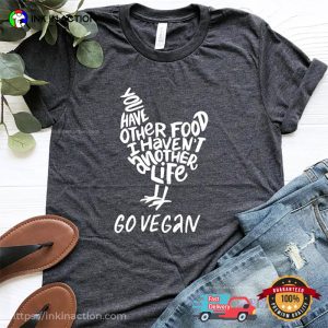 Go Vegan, Happy vegetarian day Comfort Colors T shirt 2