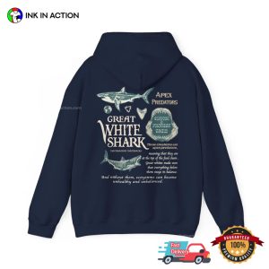 Great White Shark Biologist T shirt 1