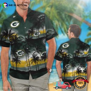 Green Bay Packers Summer Beach Vacation Hawaiian Shirt