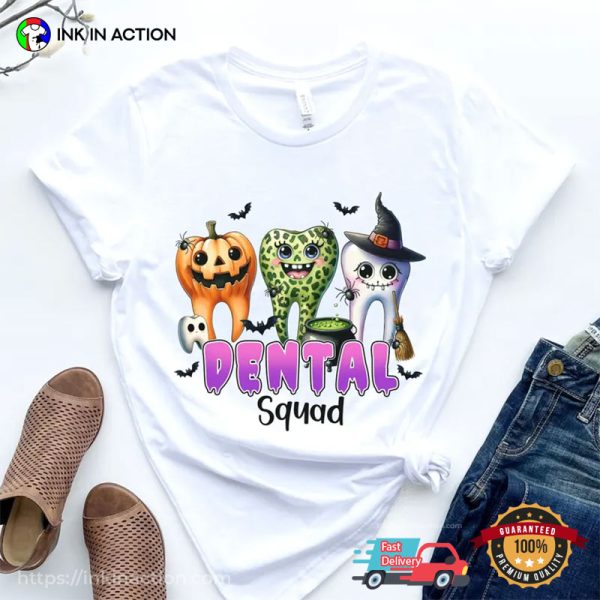 Halloween Dental Squad Funny Halloween Shirts