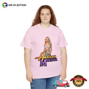 Hannah Montana Sabrina Carpenter Funny Disney Logo T shirt 1