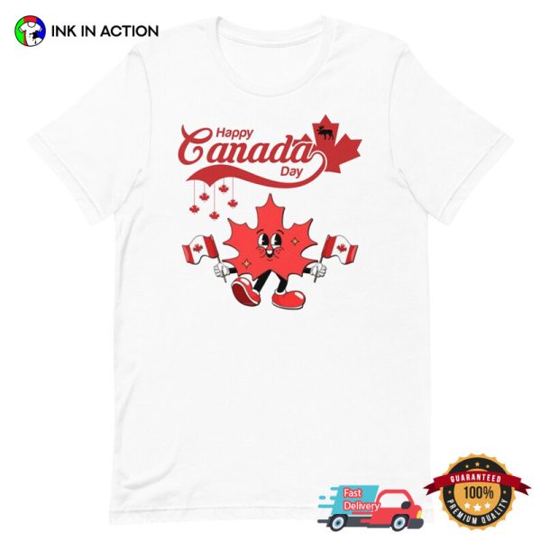 Happy Canada Day Celebration Tee