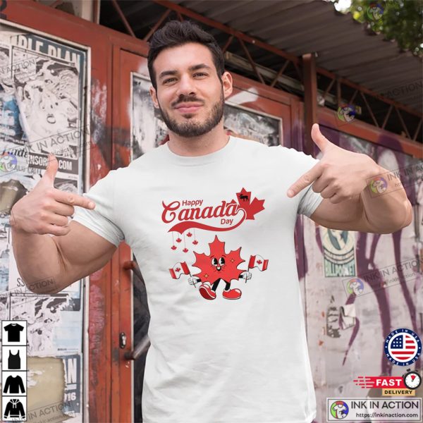 Happy Canada Day Celebration Tee