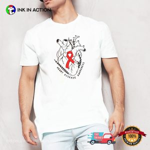 Heart surgery Heart Disease Awareness T shirt 2