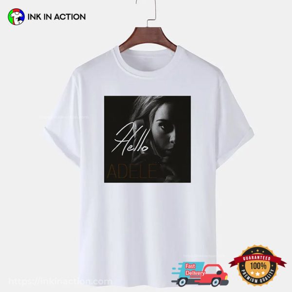 Hello Song Adele Vintage T-shirt