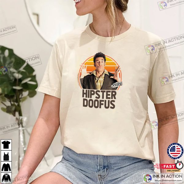 Hipster Doofus Seinfeld Kramer Unisex T-shirt