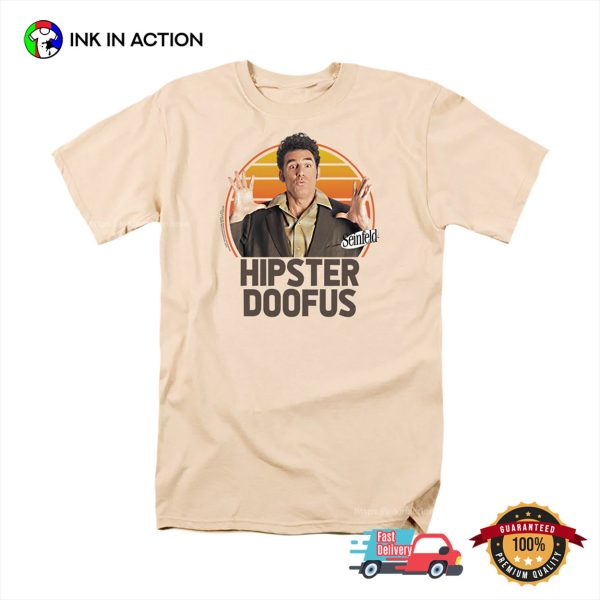 Hipster Doofus Seinfeld Kramer Unisex T-shirt