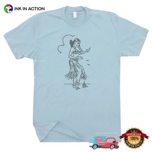 Hula Aloha Dance Graphic T shirt 3