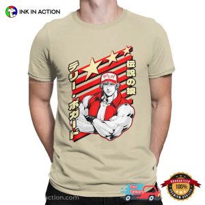 Humorous Terry Bogard King Of Fighters Unisex T shirt 3