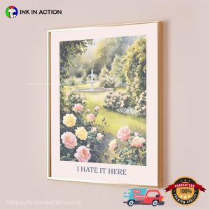 I Hate It Here Taylor Swift Watercolor Poster