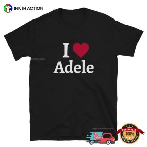 I love Adele Basic Tee 3