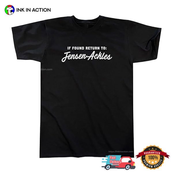 If Found Return To Jensen Ackles Funny T-shirt