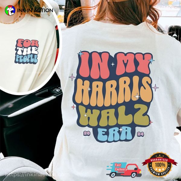 In My Harris Walz Era Groovy Comfort Colors T-shirt