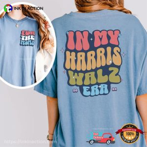 In My Harris Walz Era Groovy Comfort Colors T shirt 3