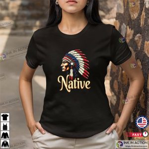 Indian War Chief native american day Celebration T-shirt