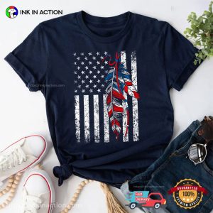 Indigenous American Flag Native American Tee 1