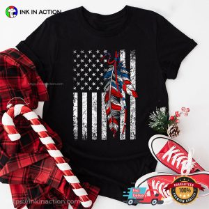 Indigenous American Flag Native American Tee 2