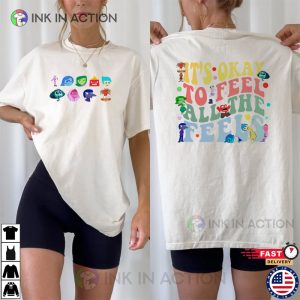 It's Okay To Feel All The Feels Inside Out Mental Health Day Unisex T-shirt