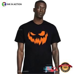 Jack O Lantern Pumpkin Face Halloween Party T shirt