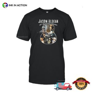 Jason Aldean 20th Anniversary Collection Signature T shirt 3