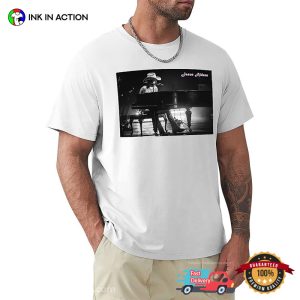 Jasons Aldean Piano Show Retro Photo T shirt 1